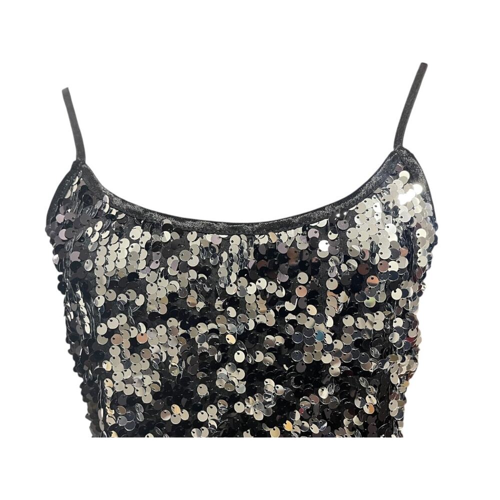Medium Ambiance Womens Sequin Adjustable Strap Ca… - image 4